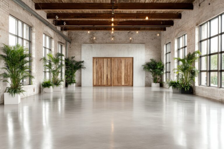 Sichtestrich sorgt für modernes Loft-Design